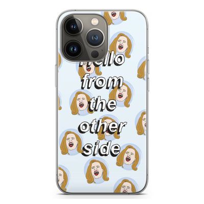 Hello: iPhone 13 Pro Transparant Hoesje