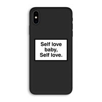 Self love: iPhone XS Max Biologisch afbreekbaar hoesje