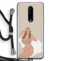 One of a kind: OnePlus 7 Pro Transparant Hoesje met koord
