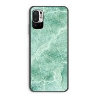 Groen marmer: Xiaomi Redmi Note 10 5G Transparant Hoesje