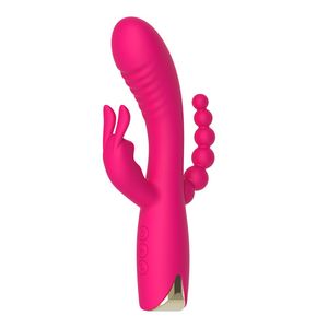 ToyJoy - Aphrodite Triple Vibrator met Anale G-Spot en Clitoris Stimulatie