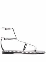 Giuseppe Zanotti sandales à brides - Gris
