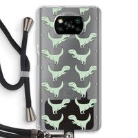 Dinos: Xiaomi Poco X3 NFC Transparant Hoesje met koord Dinos: Xiaomi Poco X3 NFC Transparant Hoesje met koord