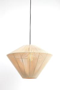 Light & Living Hanglamp japandiFelida Ø 56cm crème - 2973484