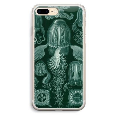 Haeckel Cubomedusae: iPhone 7 Plus Transparant Hoesje