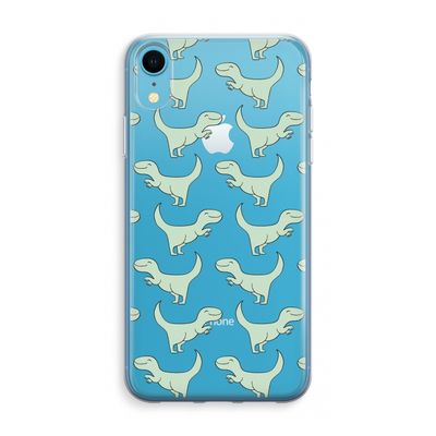 Dinos: iPhone XR Transparant Hoesje