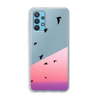 Fly away: Samsung Galaxy A32 4G Transparant Hoesje
