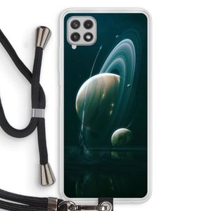Mercurius: Samsung Galaxy A22 4G Transparant Hoesje met koord