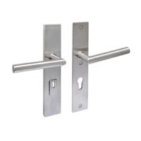 Intersteel SKG3 veiligheidsbeslag achterdeur rechthoek 250x50mm kruk/kruk Jura PC72 kerntrekbeveiliging - RVS - thumbnail