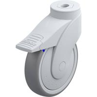 Blickle LWGX-TPA 126XKF-FI Zwenkwiel met rem Wieldiameter: 125 mm Draagvermogen (max.): 110 kg 1 stuk(s)