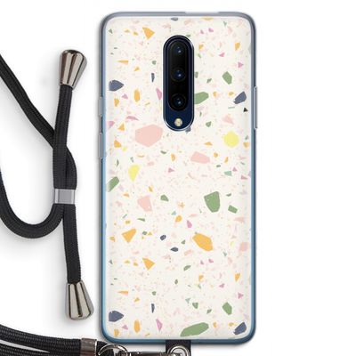 Terrazzo N°21: OnePlus 7 Pro Transparant Hoesje met koord