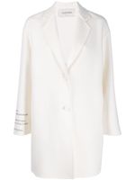 Valentino Garavani manteau à détails brodés - Tons neutres