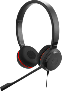 Jabra Evolve 20SE UC Stereo Headset Hoofdband Zwart