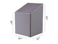 Hoes stapelstoel of gasveerstoel 67 x 67 x 80 tot 110 cm AeroCover - Aerocover
