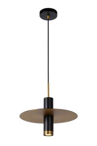 Lucide SELIN - Hanglamp - Ø 35 cm - 1xGU10 - Zwart