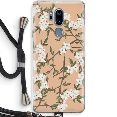Blossoming spring: LG G7 Thinq Transparant Hoesje met koord