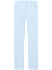 Courrèges pantalon skinny à poches multiples - Bleu