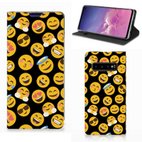 Samsung Galaxy S10 Hoesje met Magneet Emoji