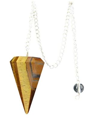 Ruben Robijn Pendel facet tijgeroog 1 Stuks Ruben Robijn Pendel facet tijgeroog 1 Stuks