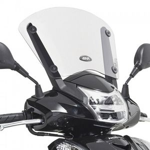 GIVI Windscherm, moto en scooter, D1100ST Verhoogd transparant