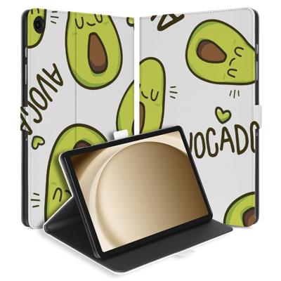 Samsung Galaxy Tab A11 Plus | Book Case | Hoesje met Standaard Avocado Singing