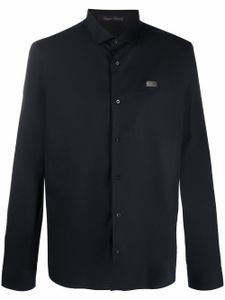 Philipp Plein chemise à patch logo - Noir