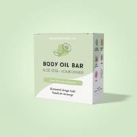 Shampoobars Body oil bar aloe vera & komkommer