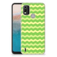 Nokia C21 Plus TPU bumper Waves Green