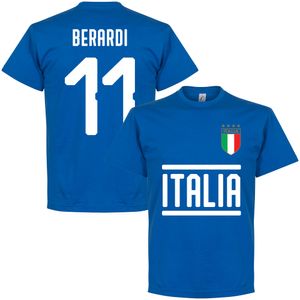 Italië Berardi 11 Team T-Shirt