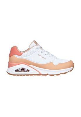 Skechers Uno-Pop Color Fun! 177121/WTAN Wit / Roze maat