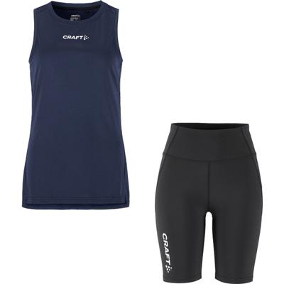 Craft Singlet Korte Legging Set Dames