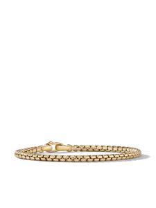 David Yurman bracelet Box Chain en or 18ct (3,4 mm)