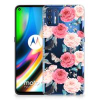 Motorola Moto G9 Plus | TPU Case | Butterfly Roses