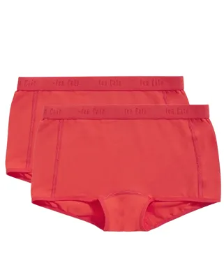 2-pak meisjes boxershorts Organic 31986 - Meisjes ondergoed biologisch katoen