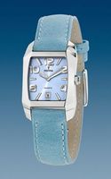 Horlogeband Festina F16137-C Leder Lichtblauw 16mm