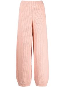 Baserange pantalon en maille nervurée - Rose