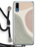 Geo #6: Huawei P20 Transparant Hoesje met koord