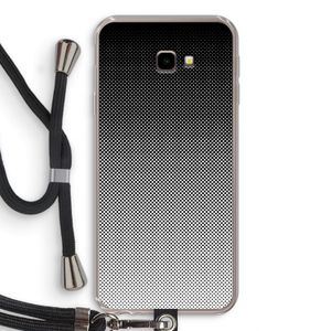 Musketon Halftone: Samsung Galaxy J4 Plus Transparant Hoesje met koord