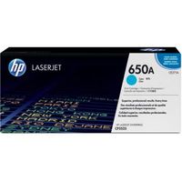 HP 650A originele cyaan LaserJet tonercartridge - thumbnail