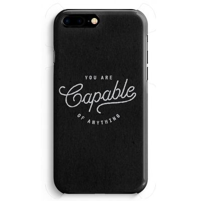 Capable: iPhone 8 Plus Volledig Geprint Hoesje