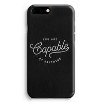 Capable: iPhone 8 Plus Volledig Geprint Hoesje Capable: iPhone 8 Plus Volledig Geprint Hoesje