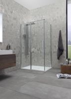 Douchewand Finesse – Wand met schuifdeur + vaste wand
