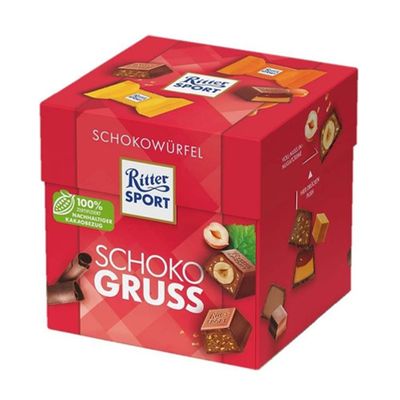 Ritter Sport - Choco-blokjes Schokogruss - 176g