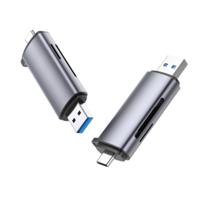 Kaartlezer Ugreen 50706 Zilverkleurig