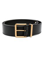 Chloé ceinture en cuir à boucle - Noir