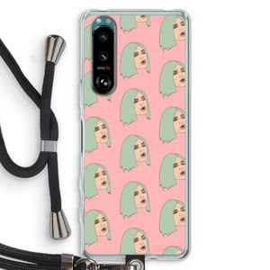 King Kylie: Sony Xperia 5 III Transparant Hoesje met koord
