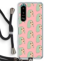 King Kylie: Sony Xperia 5 III Transparant Hoesje met koord