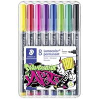 Staedtler Foliestift Lumocolor® permanent 318 318 WP8-1 Diverse kleuren Staedtler Foliestift Lumocolor® permanent 318 318 WP8-1 Diverse kleuren