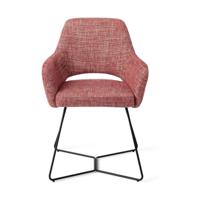 Jesper Home Yanai eetkamerstoel Berry Bars beehive black