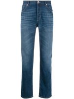 Brunello Cucinelli jean droit classique - Bleu